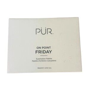 PUR Eyeshadow Palette On Point Friday 0.23oz Brown Neutral Shimmer Makeup NEW